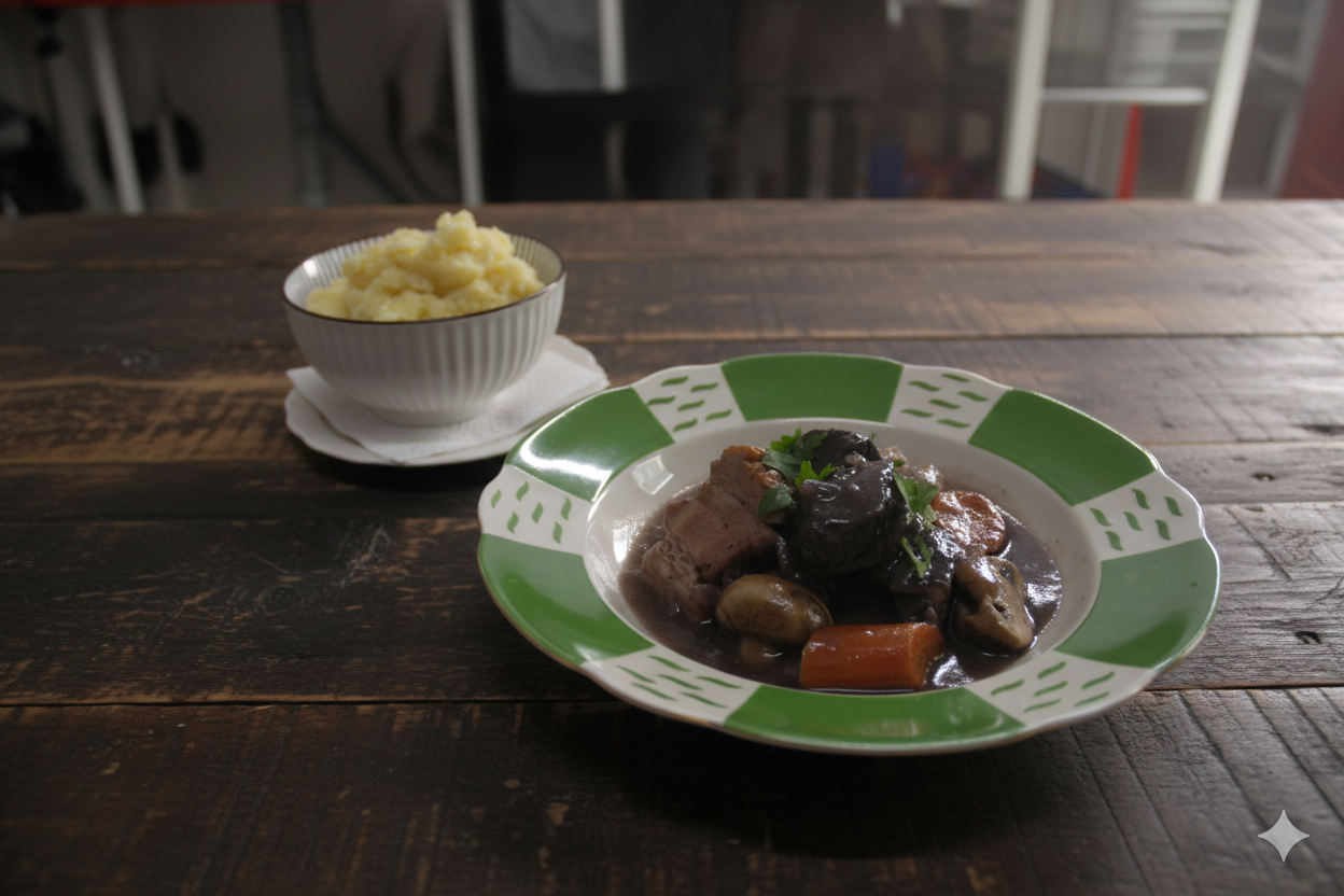 Bœuf bourguignon — Bistrot 76